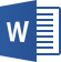 word logo